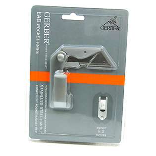 Gerber Blades Eab Pocket Knife Clam Nail Nick For Easy Opening at 