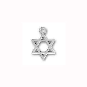  Charm Factory Pewter Star of David Charm Arts, Crafts 