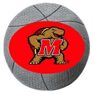  Maryland Terps NCAA Basketball One Inch Pewter Lapel Pin 