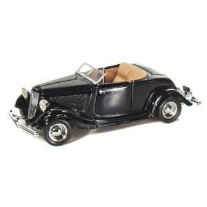  1934 Ford Coupe Convertible 1/24 Black Toys & Games