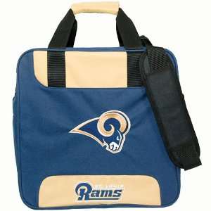  KR NFL Single Tote St. Louis Rams Bowling Bag Sports 