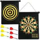   Magnetic Roll up Dart Board and Bullseye Game with Darts (set of 2