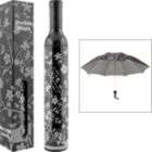 Trademark Home Wine Bottle Umbrella   Silver & Black