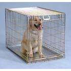 Radio Fence General Cage Large Gold Wire Folding Dog Crate