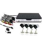    500GB 8Channel CCTV Security Outdoor 4 Camera DVR 500GB Brown Box