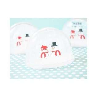 The Winter Snow Globe Place Card Holder (set of 10) 