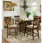 Standard Furniture Woodmont Counter Height Dining Set in Cherry (5 