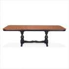   Dining Table with Butterfly Leaves Extension in Black/Cherry (2 Pieces