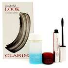 Clarins Wondeful Look Gift Set Wonder Perfect Mascara + Eye Makeup 