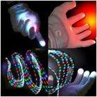   Rave Gloves   Raver Hands Led Light Show Pair Of Gloves Multicolor