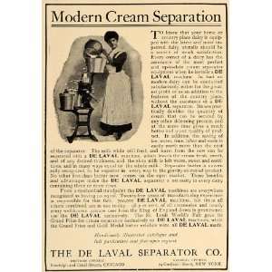  1906 Ad De Laval Modern Cream Separator Dairy Cream 