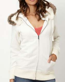 Roxy Womens Machinery 3 Fur Sherpa Jacket Coat $74.50  