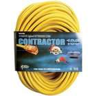 Coleman Cable 172 02688 50& 10 3 Sjtw A Yellow Extension Cord W Clear 