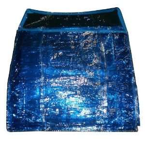  50 Heavy Duty Blue Plastic Zipper Storage Bags 15x18x4 