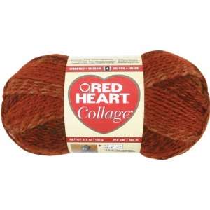  Red Heart Collage Yarn Rust