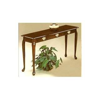 Cherry Entrance Foyer / Hall Table Sofa Table Queen Anne