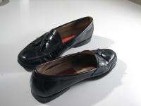 Cole Haan CITY Tassle Loafer Dress Shoes Black Leather Mens 13B 13 B 