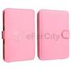 Genuine Pink  Kindle 3 3G WiFi Leather Cover Case Keyboard Ebook 