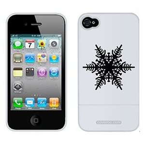  Poinsettia Snowflake on AT&T iPhone 4 Case by Coveroo  