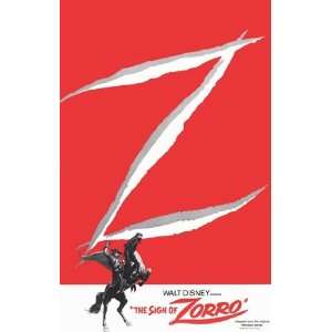 Sign of Zorro by Unknown 11x17 