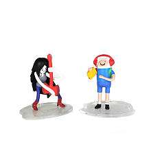 Adventure Time 2 inch Action Figures   Finn and Marceline   Jazwares 