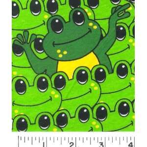  60 Wide LEAP FROGGIE Fabric By The Yard Arts, Crafts 