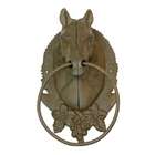 Quality Best Quality  Cast Iron Horse Towel Ring Holder Set2