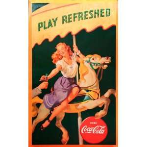  Play Refreshed   Poster   Coca Cola   22x37