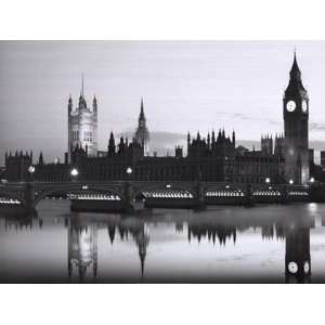  Big Ben and the Houses of Parliament by Monochrome Gallery 