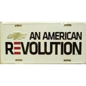  Chevy   An American Revolution License Plate Plates Tag 