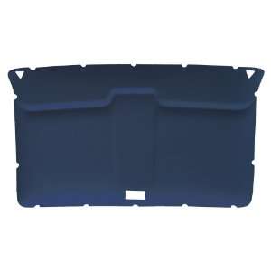   ABS Plastic Headliner Covered With Blue Perforated Foambacked Vinyl