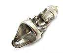 Mens GOTHIC linewinder wolf knight armour full finger ring stainless 