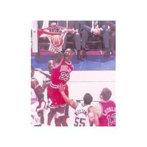  Michael Jordan 16x20 Dunk vs. Nets