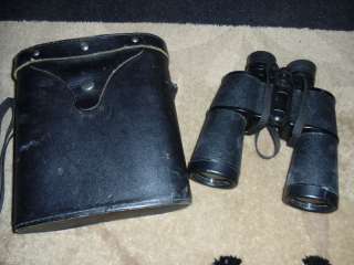 Vintage Tento Binoculars & Case 7 x 50 made USSR  