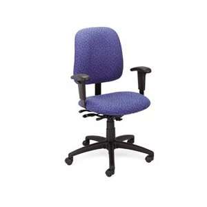  Goal Series Low Back Multi Tilter Chair, Cobalt Fabric 