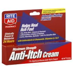  Rite Aid Anti Itch Cream, Maximum Strength, 1 oz Health 