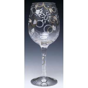  Wedding Toast Wine Glass by Lolita