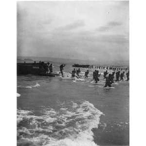   Coast Guard manned Sea Horse landing craft,WWII,Africa