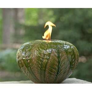   LARGE   Ceramic Firepot  Fire Pot  Hand Glazed   11504495 Patio, Lawn