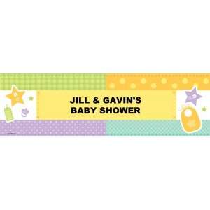  Baby Clothes Personalized Banner Standard 18 x 61 