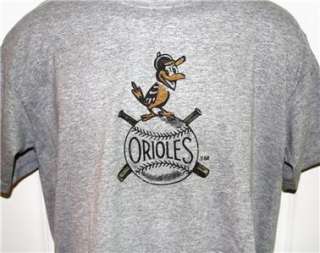 Baltimore ORIOLES 1950s Throwback Logo T Shirt XXL  