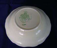 Dickens 1840s W.R.S & Co. Ridgways Soup Bowl Green  