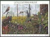 COMPLETE SET OF 12 NATURE OF AMERICA STAMP SHEETS  
