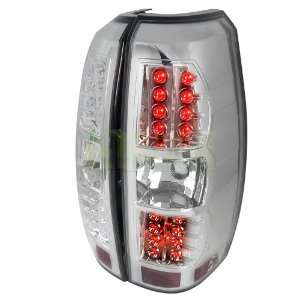  2007 2011 Chevy Avalanche Chrome Led Tail Lights 