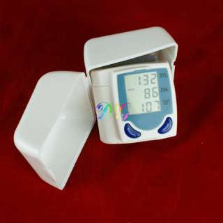 Digital Cuff Heart RateWrist Blood Pressure Monitor US  