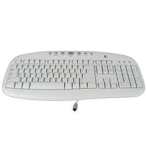   Internet Pro 104 key PS/2 Multimedia Keyboard (Beige) Electronics