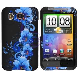 blue flowers size perfect fit accessory only phone not included
