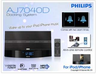 Philips AJ7040D Docking System Specker  AJ 7040 D for 