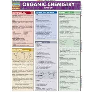   . 9781572225893 Organic Chemistry Reactions  Pack of 3 Toys & Games