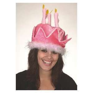  Pink Birthday Cake Crown Hat Toys & Games